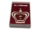 Royal Copenhagen JulepyntJuleuro med dobbelt kongekrone fra 2008