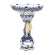 Large Royal Copenhagen blue fluted full lace stand 1012. Nice condition. Made 1889-1922. H: 39cm