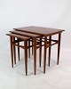 Indskudsborde - Teaktræ - Dansk møbelarkitekt - 1960