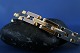 Gold chain in 14 carat gold with box lock. Length 19 cm.