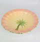 Italiensk porcelæn - Tallerken - Palme