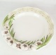 Porcelæns tallerkener - Dekoreret med hvidløg - Italiensk Design