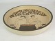 Ceramic Dish - Herman Kähler - Motif Of Adam & Eve