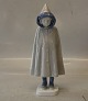 Art Nouveau B&G 1705 Girl in cloak 24 cm B&G Porcelain