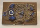 Aluminia 2912-164 Relief "The Blue Fish" 20 x 30 cm (I.L.K.) 1960 Tenera