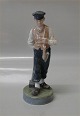Danish Porcelain 620 Peasant Boy with hammer Chr. T. 1904  8.5" / 21 cm