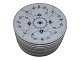 Musselmalet Riflet HotelporcelænSildetallerken 19,7 cm. #330