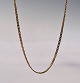 Halskæde Panzer18 karat guld42 cm