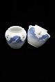 Royal Copenhagen Art Nouveau FDB vase with handle and seagull motifs. Before 1923...
