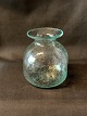 Hyacinth glassClear green sheenFrom a Danish glassworksHeight 10 cm