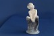 Royal Copenhagen figurePan on tree stump