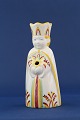 Aluminia figure, king with space for a small candle.SOLD