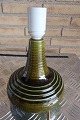 Lampe fra Søholm, Modelnr 1214, Grøn KeramikH: 22 cm inkl. fatningStempel: 1214 - Bornholm - Søholm - Danmark - Stentøj