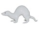 Royal Copenhagen figurHvid hermelin