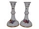 Full Sachian FlowerPair of tall candle light holders