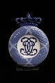 Royal Copenhagen minde platte udgivet i anledning af HM Kong Christians IX´s død i 1906...