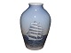 Royal CopenhagenVase med stor sejlbåd