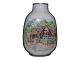Royal CopenhagenVase med Færgekroen i Tivoli