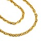 14kt gold anchor necklace and bracelet by Bjarne Nordmark Henriksen, Denmark. Necklace L: 41cm. Bracelet L: 19,5cm
