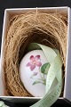 Egg in porcelain from Royal Copenhagen, Viol from 2007.SOLD