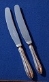 Sheffield English flatware, pair of dinner knives or cheese knives 22cm