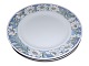 Hvid Vild RoseFrokosttalllerken 21,8 cm.