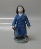 Royal Copenhagen figurine 3556 RC Boy in raincoat 18 cn