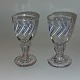 Pair of shot glasses 19th century​