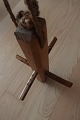 An antique hook made of woodOriginally meat for hanging the meat on this hookIt is made by handVery dekorativIn a very good condition