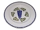 Aluminia BlåregnFrokosttallerken 22,5 cm.