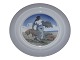 Royal Copenhagen Rund skål Bondepige med neg