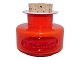 Holmegaard Red Palet spice jar  Vitamins