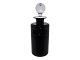 Holmegaard PaletBlack lidded bottle for vinegar