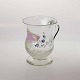Glas krus med emaljeFriendshipår 1830-6010,2 cm