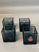 Holmegaard Candle holder "Shield"Height 4.5 cmWidth 4.4 cm approx
