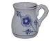 Blue Fluted PlainExtra small creamer