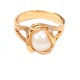 Per Borup 14kt guld Dream Changeling ring med perle. Leveres med to ekstra sten med hvem perlen kan udskiftes. Ringstr. 57