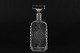 Whisky karaffelKrystal karaffelm/sølvhals 830s