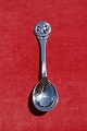 Evald Nielsen child's spoon 13cm with "Fable animal with wings" in the circle of Danish sterling silver