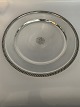 Svend Toxværd. Sølv Dækketallerken / FadTretårnet sølv / 830s.Diameter  27 cm