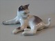Dahl Jensen figurine 1005 Cat - dotted (DJ) 14 cm