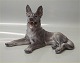 Dahl Jensen figurine 1084 German Shepherd dog lying (DJ) 24.5 cm