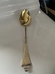 Antik Rococo Sølv Potageske Med Guldbelagt lafLængde. 35 cmSOLGT
