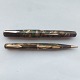 Green-marbled Eversharp fountain pen