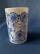 Blue Flora vase by Bjørn Wiinblad vase made at Nymølle ceramics.Dec. No. 3157/1315.