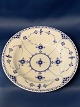 Royal Copenhagen  Musselmalet Halvblonde Dyb Frokost tallerken.Dek. nr. 1/566Diameter. 21 cm. Produceret 1894-1900