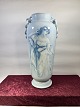 Art Nouveau vase.Med motiv af Pige med Hånd ...