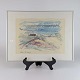 Poul Johansen Tegning30,5x40,5 cm