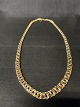 Bismark necklace in 14 carat gold, with chain and lobster clasp. Very elegant necklace. Length 45 cm.