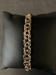 Gold bracelet, Bismarck in 14 carat gold with carabiner clasp. Very exclusive bracelet.